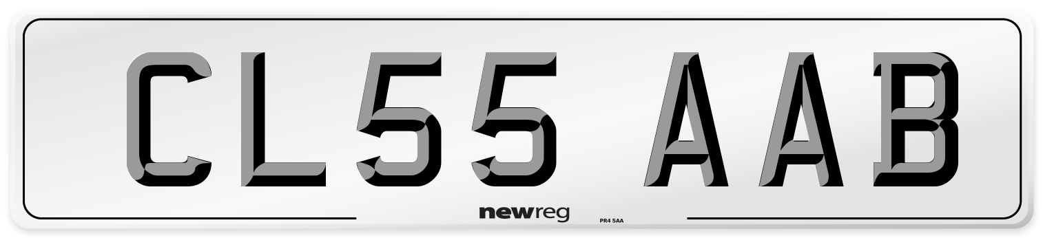 CL55 AAB Number Plate from New Reg